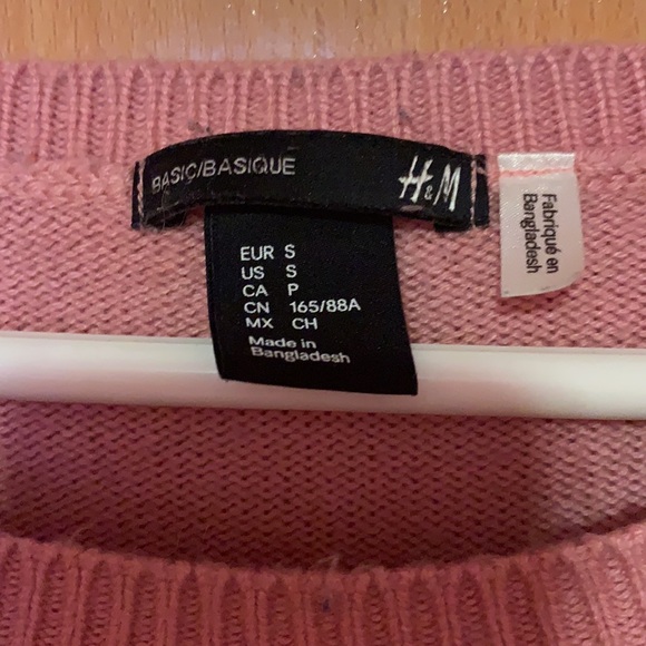 H&M pink sweater - Picture 2 of 3